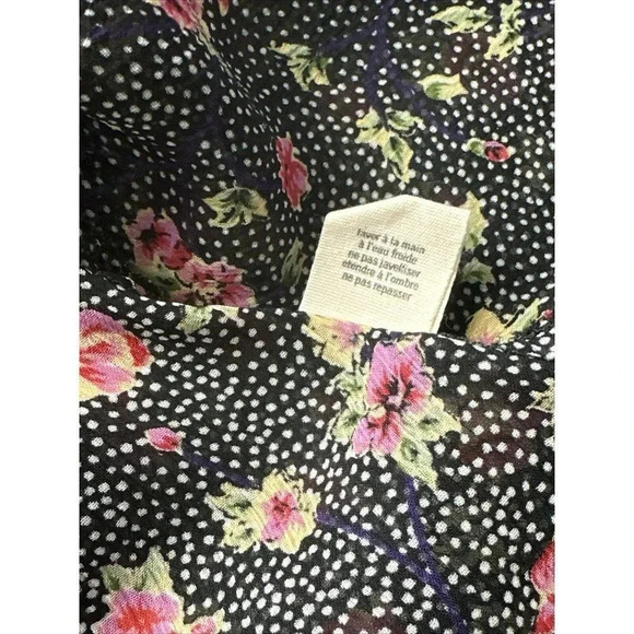 Pins and Needles Boho Multicolor Floral Tunic Babydoll Top Size XS - Picture 11 of 16